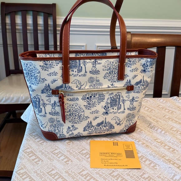 Disney Dooney and Bourke Toile Tote - Picture 3 of 11